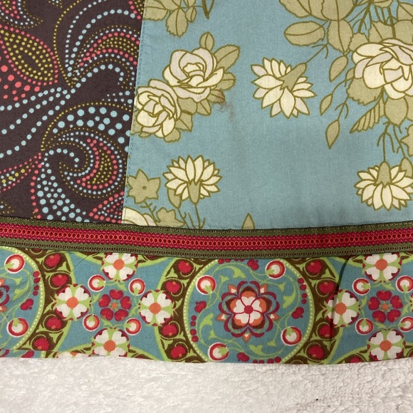 Matilda Jane Gypsy Blue Maya Dress Maroon Tank Dress size 10 - Picture 4 of 7